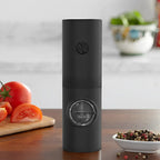 Moedor Elétrico de Pimenta e Sal com LED – Compre 1, Leve 2 | Ajuste Fino e Grosso