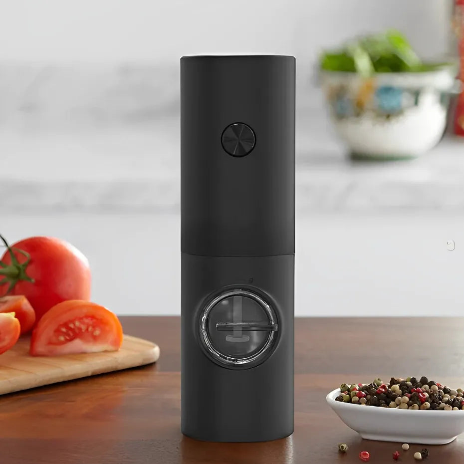 Moedor Elétrico de Pimenta e Sal com LED – Compre 1, Leve 2 | Ajuste Fino e Grosso