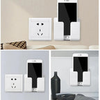 Suporte de Parede para Celular com Adesivo – Fixação Forte e Sem Furos