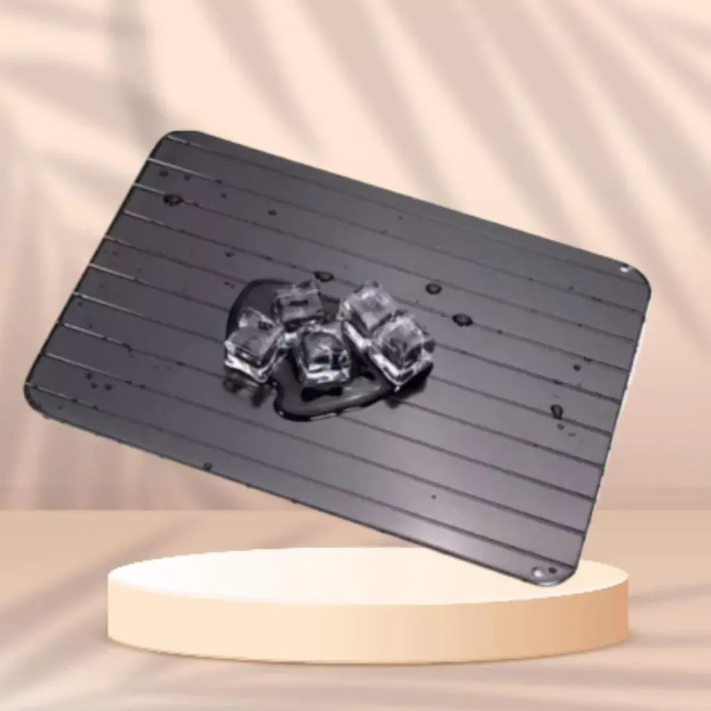 Tábua Descongelante Rápida 36x21 cm – Supercondutora para Carnes, Frutos‑do‑Mar e Legumes