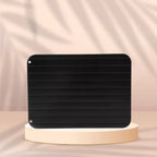 Tábua Descongelante Rápida 36x21 cm – Supercondutora para Carnes, Frutos‑do‑Mar e Legumes