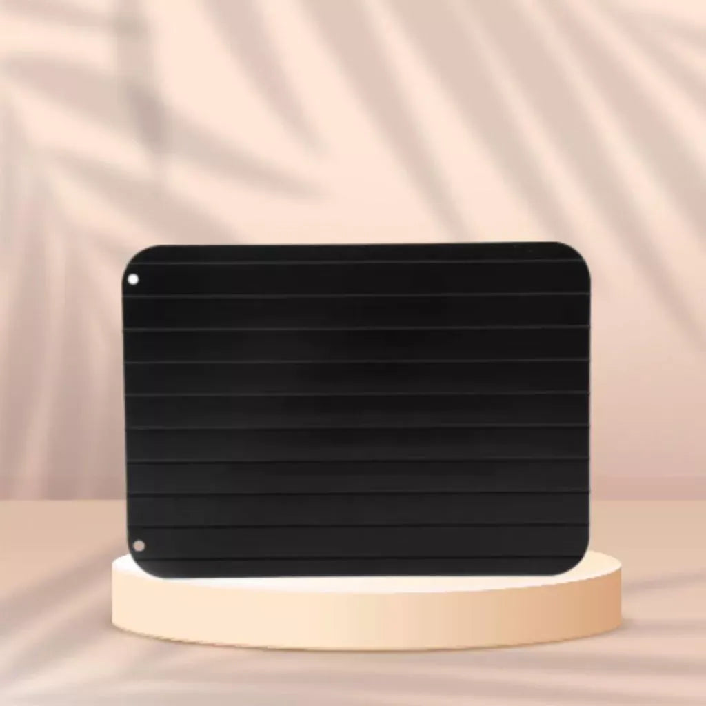 Tábua Descongelante Rápida 36x21 cm – Supercondutora para Carnes, Frutos‑do‑Mar e Legumes