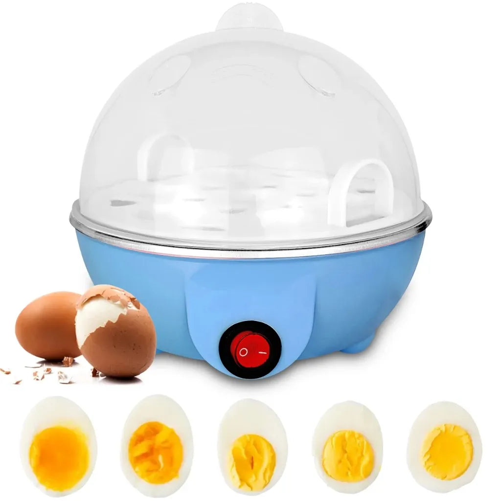Cozedor de Ovos Elétrico DecoEggPro - Cozinha até 7 Ovos, Preparo Rápido e Saudável com Desligamento Automático - Decora Byte