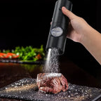 Moedor Elétrico de Pimenta e Sal com LED – Compre 1, Leve 2 | Ajuste Fino e Grosso