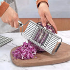 Ralador e Fatiador 4 em 1 Profissional Premium de Aço Inox