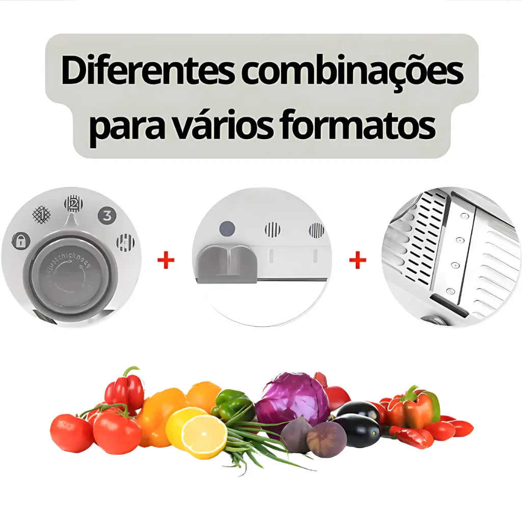 Fatiador Profissional 18 em 1 – Cortes Rápidos e Precisos