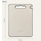 Tábua Antibacteriana Inox com Afiador Dupla Face