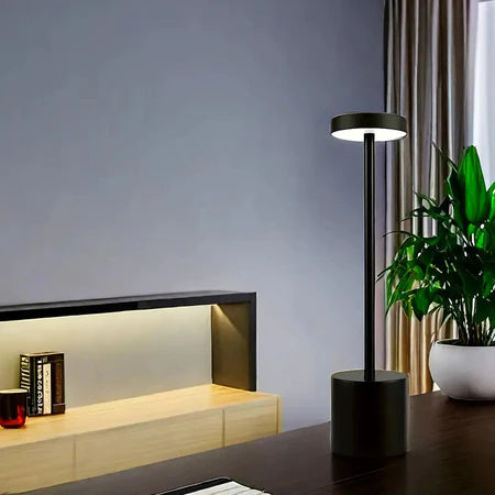 Luminária Sem Fio Recarregável – Design Sofisticado para Sua Casa | Decora Byte