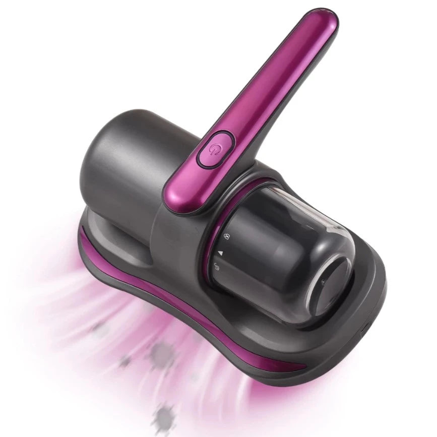 Aspirador Portátil Antiácaro com Luz UV – Elimine Germes e Alergias