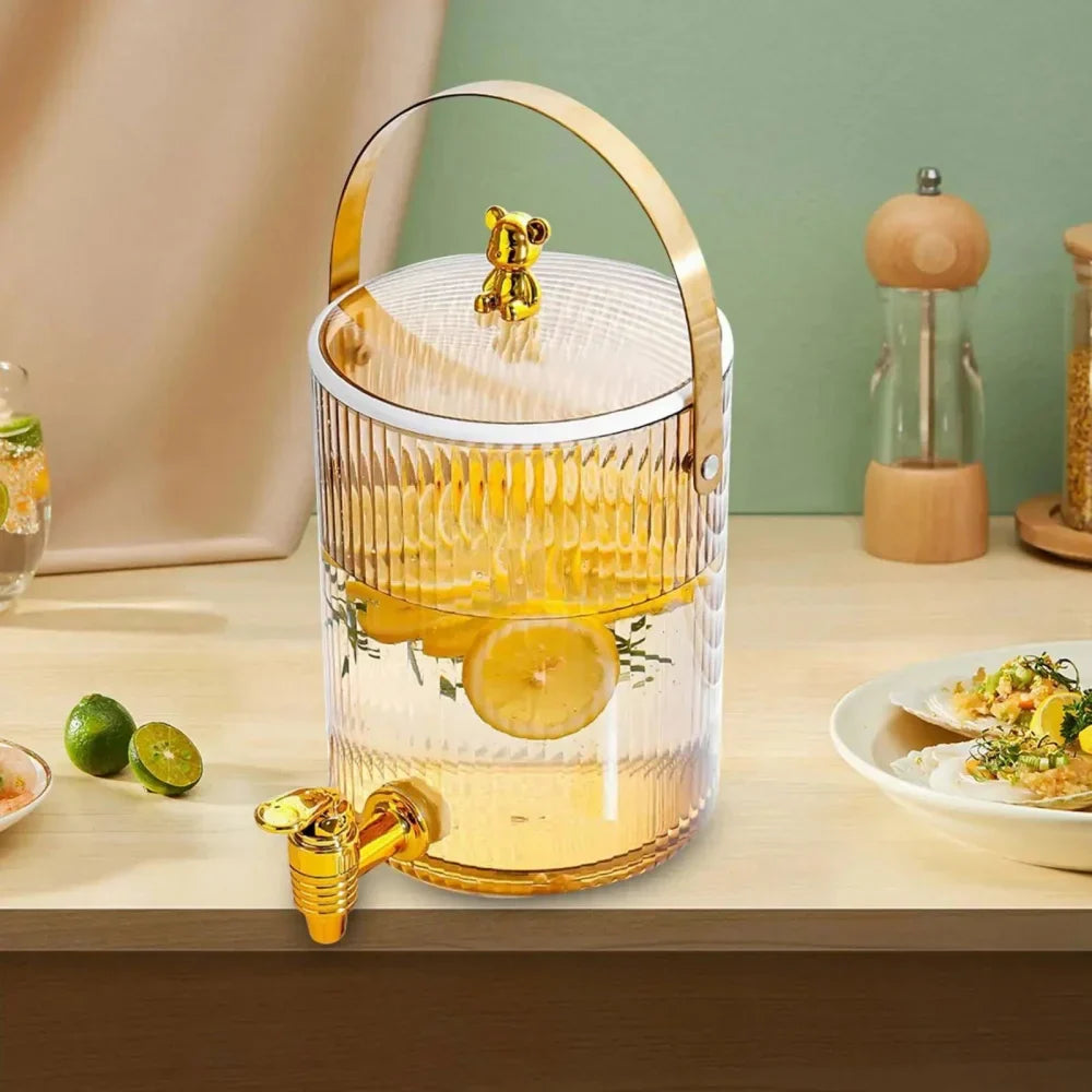 Dispenser Transparente de Bebidas Portátil 3,6L