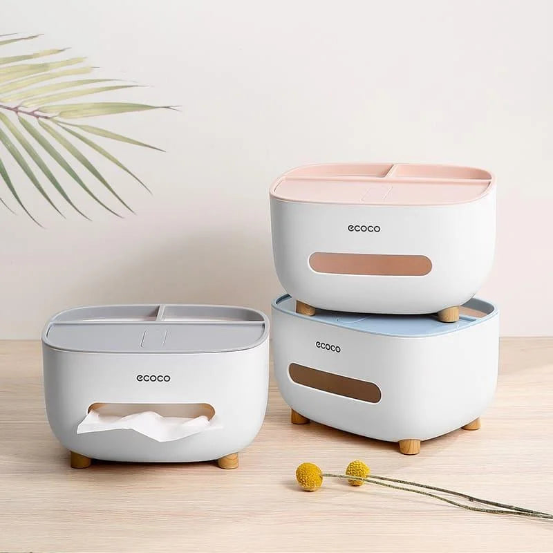 Dispenser Multifuncional Porta Lenço e Papel