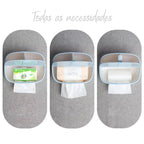 Dispenser Multifuncional Porta Lenço e Papel