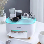 Dispenser Multifuncional Porta Lenço e Papel