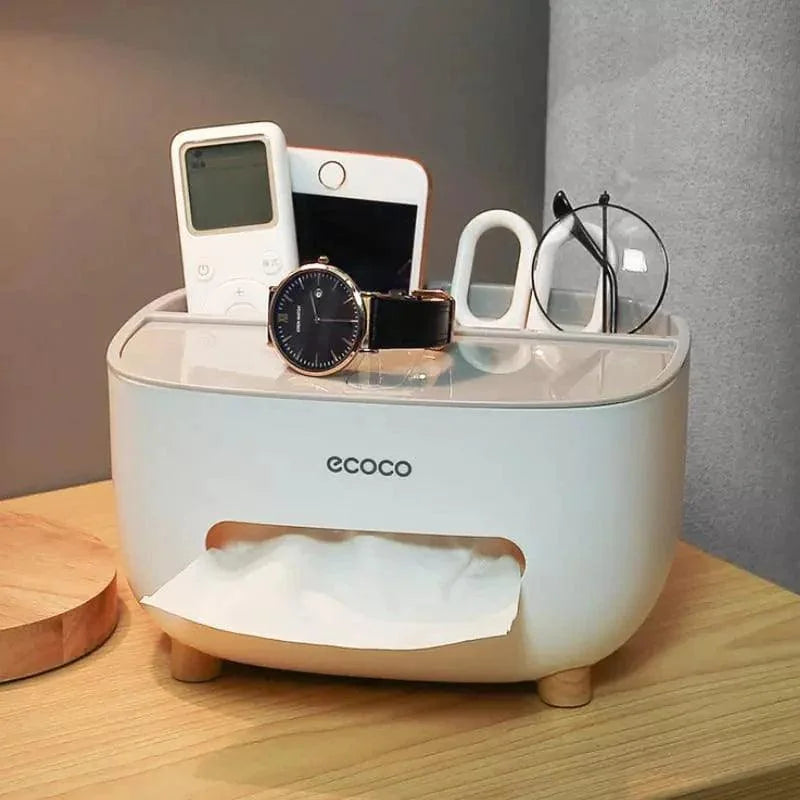 Dispenser Multifuncional Porta Lenço e Papel