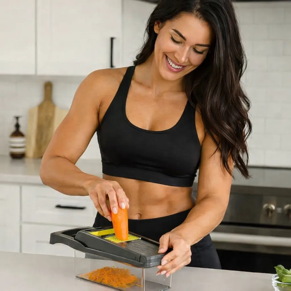 Cortador Inox 16 em 1 ByteChef – Aliado da Dieta