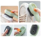 Escova com Dispenser de Sabão para Tênis e Sapatos - Limpeza Prática e Eficiente - Decora Byte