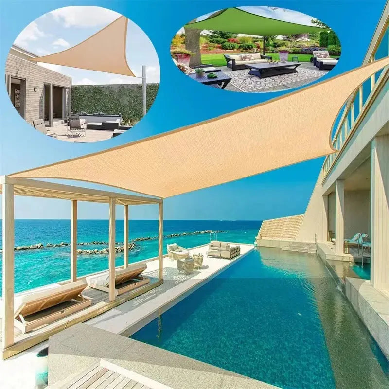 Tela Toldo Shade 90% Sombra com Proteção UV - Leve, Durável e Impermeável - Decora Byte