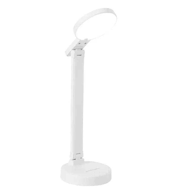 Luminária de Mesa para Estudo LED Recarregável - Luz Proteção para os Olhos, Brilho Ajustável e Design Moderno - Decora Byte