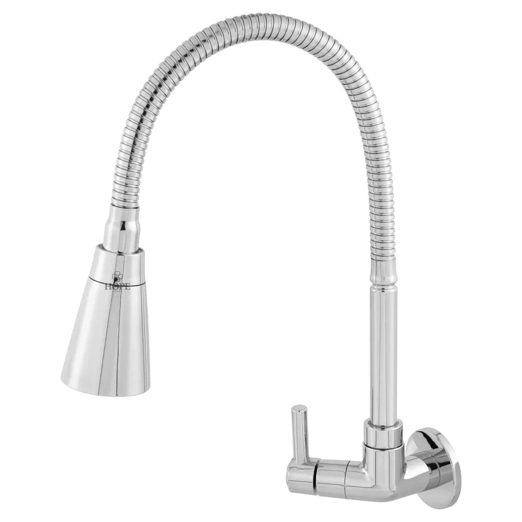 Torneira Gourmet Flexível Inox Cromada com Jato Duplo – FlexShine Pro 1/2"