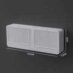 Saboneteira Dupla Sem Furos com Drenagem Inteligente