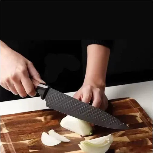 Facas de Aço Inox, Cabos Ergonômicos e Design Elegante para Cortes Precisos - Kit DecoGrill Gourmet 6 em 1 - - Decora Byte