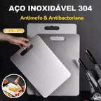 Tábua de Corte em Aço Inoxidável 304