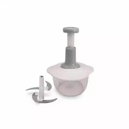 Triturador Manual 1.5L com Pressão – Processador de Alimentos Sem Corda