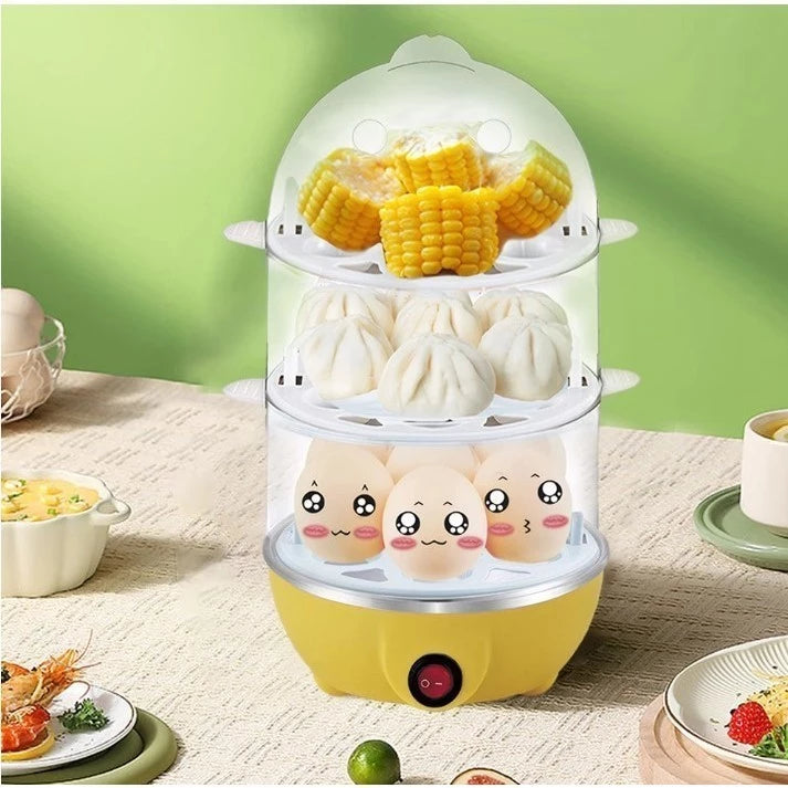 Cozedor Elétrico de Ovos e Legumes a Vapor