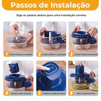 Descascador Elétrico para Uvas, Alho e Tomate