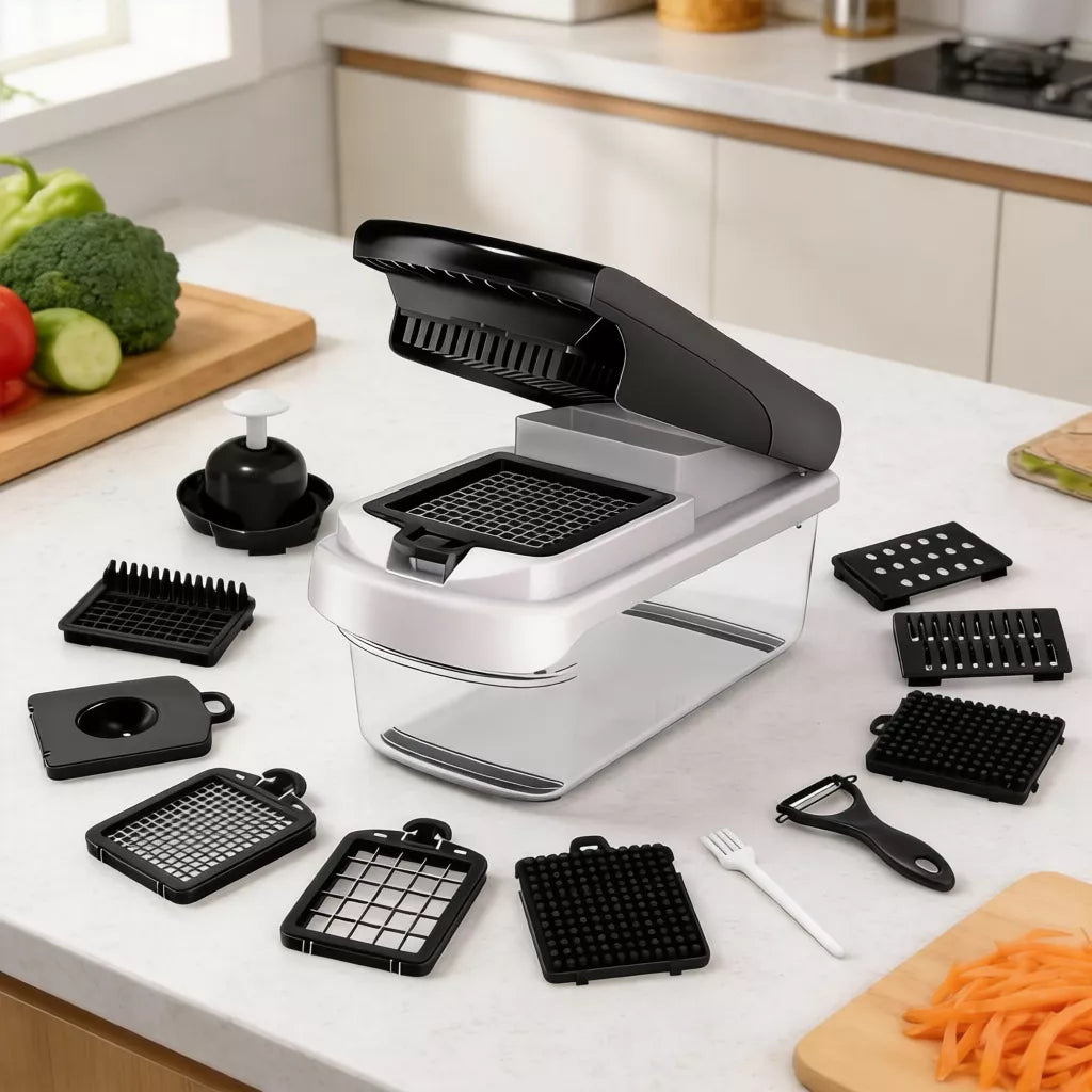 Cortador Inox 15 em 1 ByteChef Premium – Praticidade de Chef