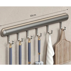 Suporte de Parede Multiuso para Utensílios de Cozinha