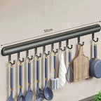 Suporte de Parede Multiuso para Utensílios de Cozinha