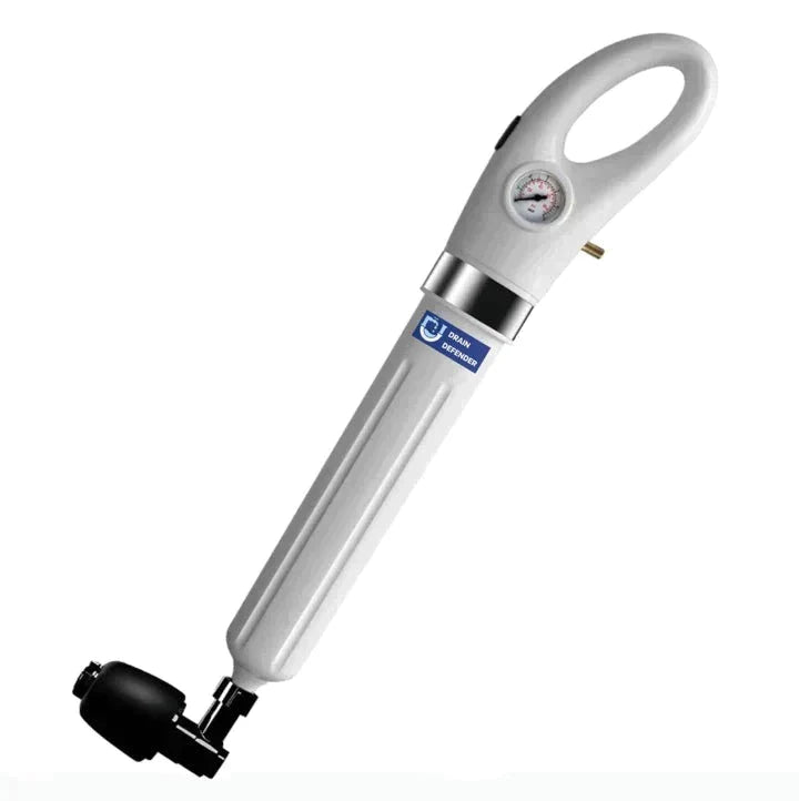 Desentupidor Elétrico para Vasos, Pias e Canos com Bateria Recarregável DrenaBlaster de Alta Pressão - Decora Byte