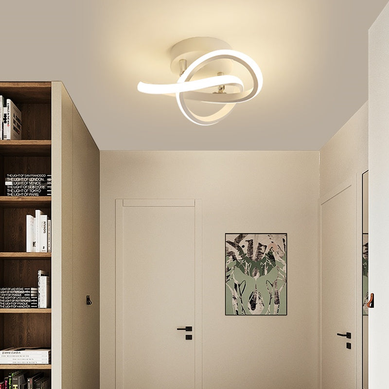 Lustre Para Sala Moderno em LED - Design Abstrato e Iluminação Eficiente para Ambientes Elegantes - Decora Byte