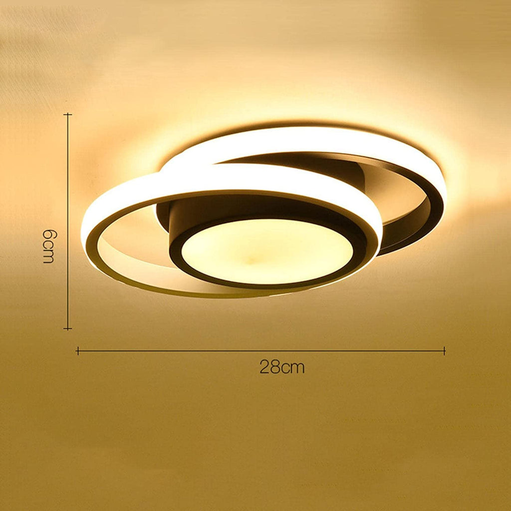 Lustre Para Sala Moderno em LED - Design Abstrato e Iluminação Eficiente para Ambientes Elegantes - Decora Byte