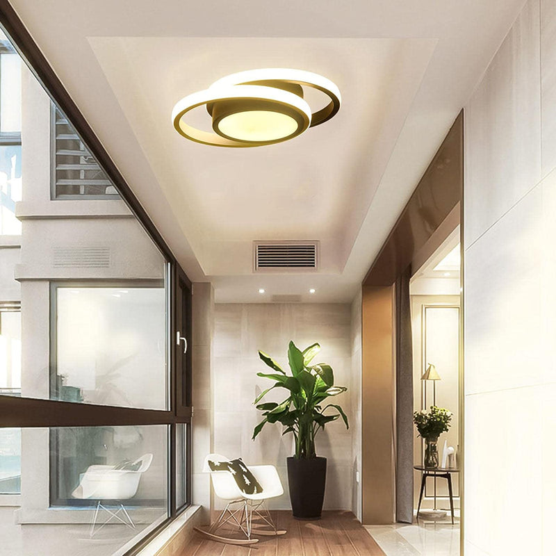 Lustre Para Sala Moderno em LED - Design Abstrato e Iluminação Eficiente para Ambientes Elegantes - Decora Byte