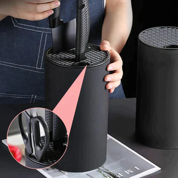 Porta Talher de Pia em Aço Inox - Organização com Elegância