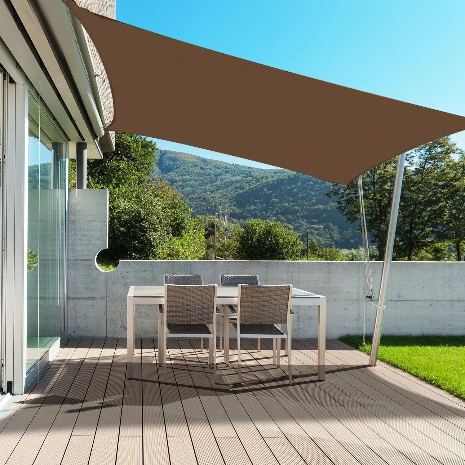 Tela Toldo Shade 90% Sombra com Proteção UV - Leve, Durável e Impermeável - Decora Byte