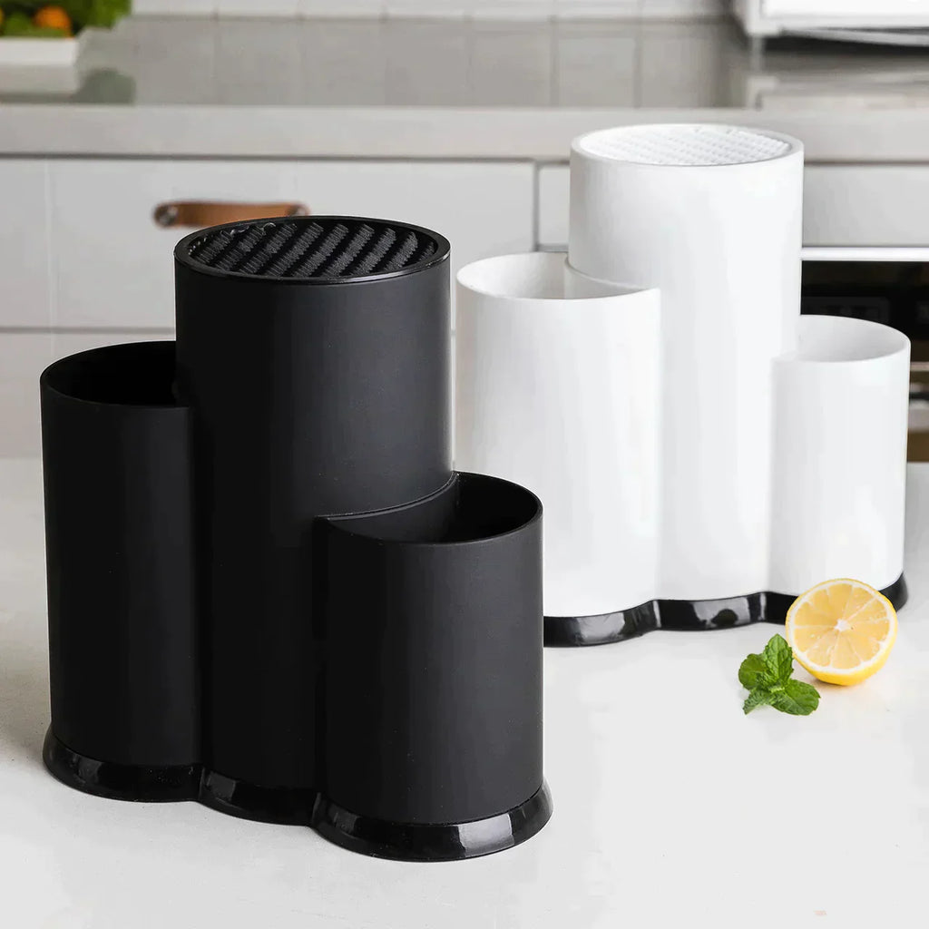 Porta Talher de Pia em Aço Inox - Organização com Elegância