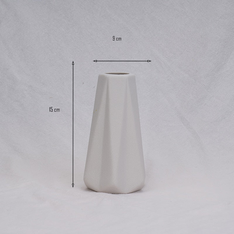 Vaso de Cerâmica Decorativo - Estilo e Elegância para Seu Ambiente - Decora Byte