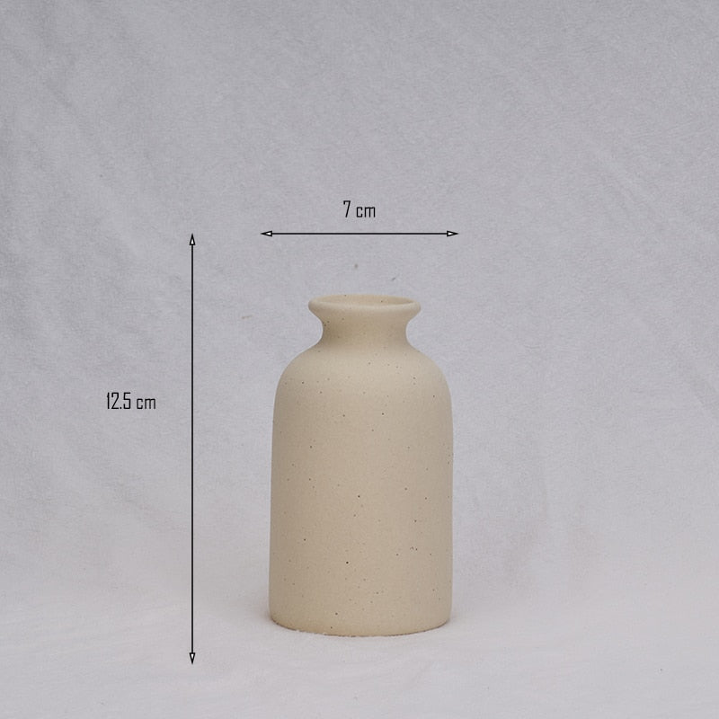 Vaso de Cerâmica Decorativo - Estilo e Elegância para Seu Ambiente - Decora Byte