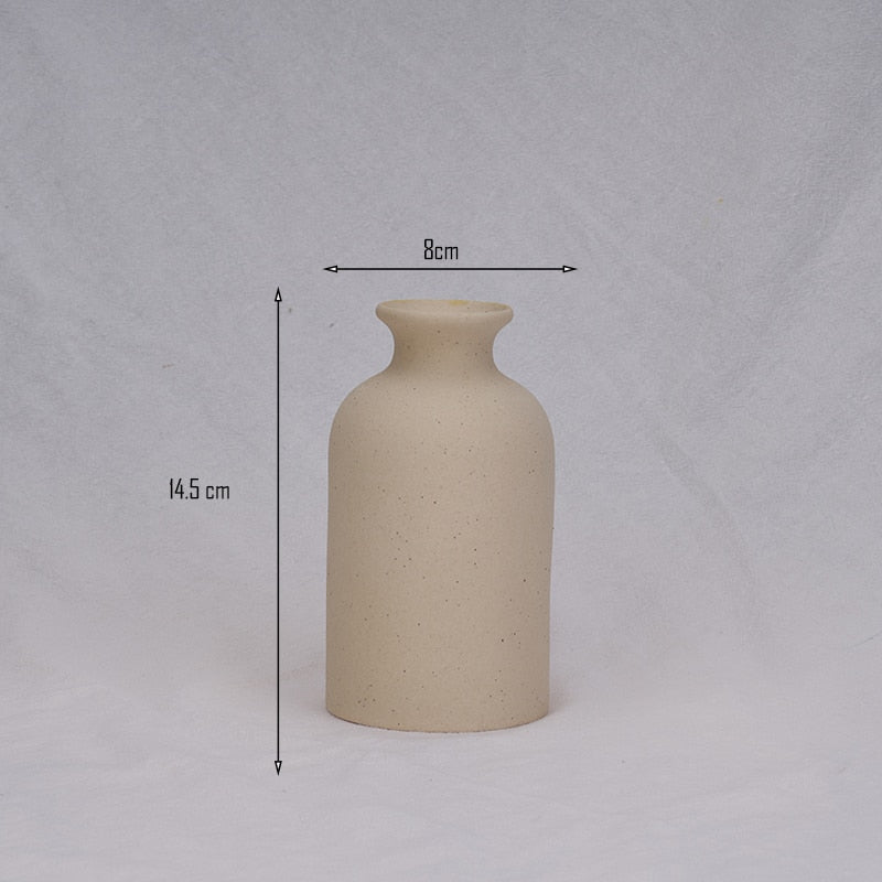 Vaso de Cerâmica Decorativo - Estilo e Elegância para Seu Ambiente - Decora Byte