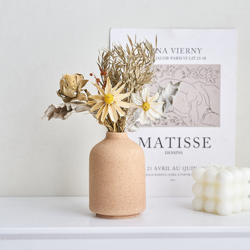 Vaso de Cerâmica Decorativo - Estilo e Elegância para Seu Ambiente - Decora Byte