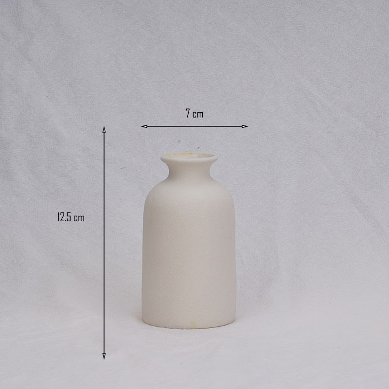 Vaso de Cerâmica Decorativo - Estilo e Elegância para Seu Ambiente - Decora Byte