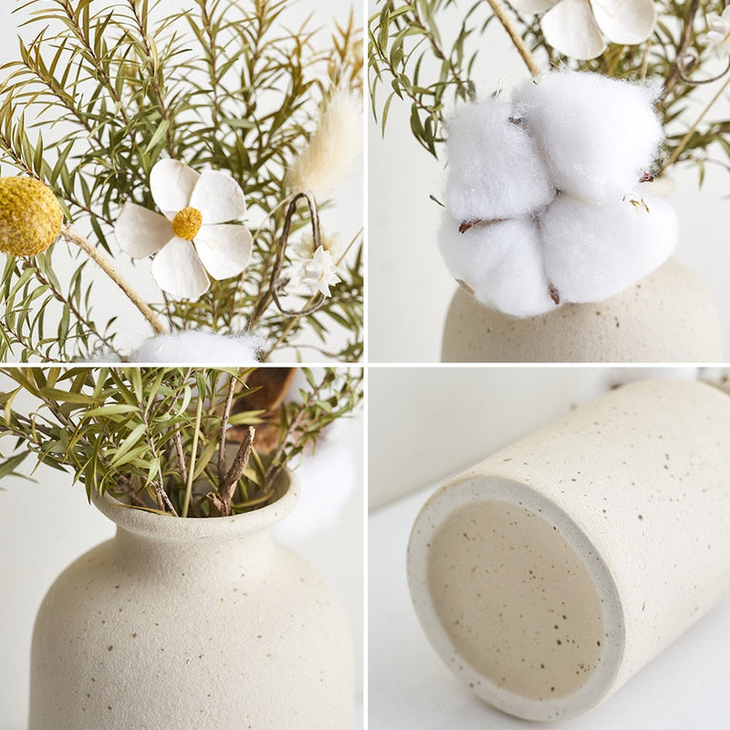 Vaso de Cerâmica Decorativo - Estilo e Elegância para Seu Ambiente - Decora Byte