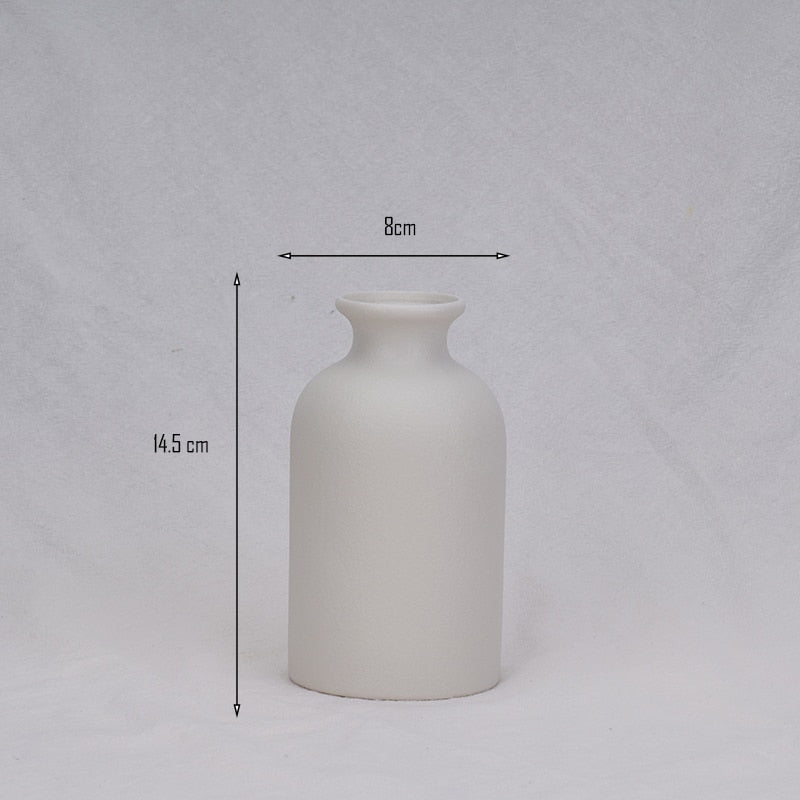 Vaso de Cerâmica Decorativo - Estilo e Elegância para Seu Ambiente - Decora Byte