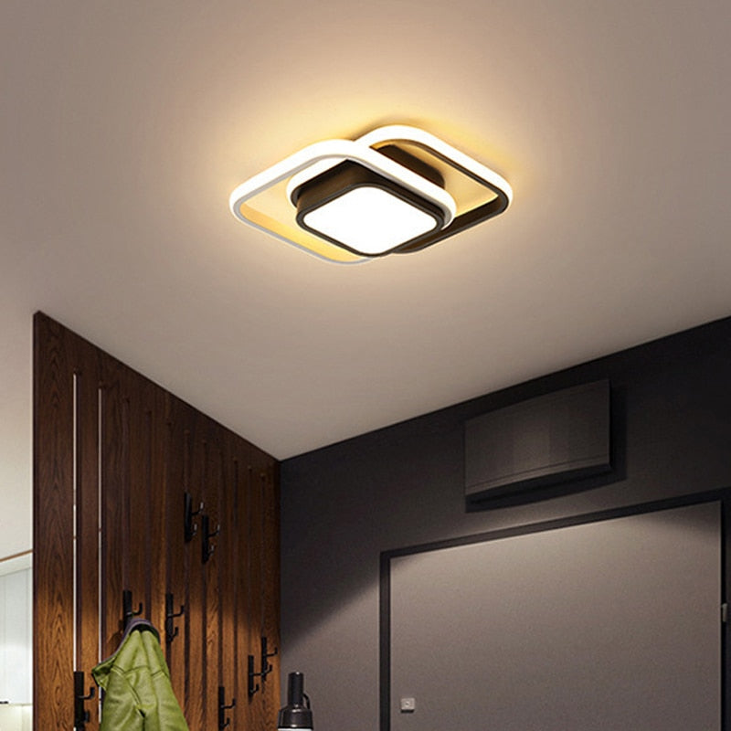 Lustre Para Sala Moderno em LED - Design Abstrato e Iluminação Eficiente para Ambientes Elegantes - Decora Byte