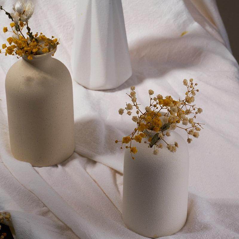 Vaso de Cerâmica Decorativo - Estilo e Elegância para Seu Ambiente - Decora Byte