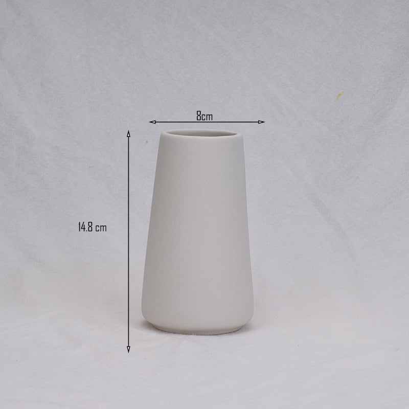 Vaso de Cerâmica Decorativo - Estilo e Elegância para Seu Ambiente - Decora Byte