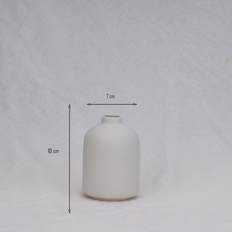 Vaso de Cerâmica Decorativo - Estilo e Elegância para Seu Ambiente - Decora Byte